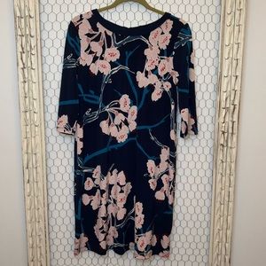 A Pea In The Pod Floral Maternity Dress